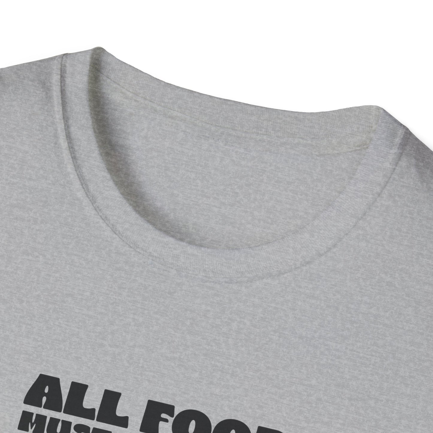 Dog Lover's Softstyle T-Shirt - All Food Must Go To The Lab For Testing