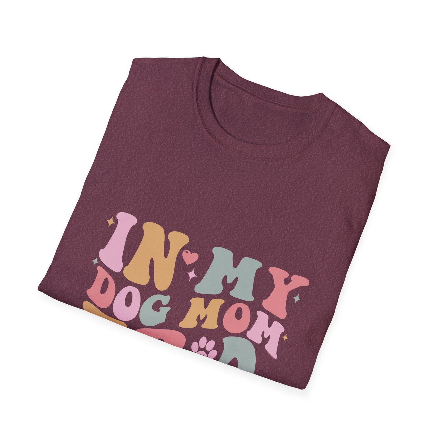 Dog Lover's Softstyle T-Shirt - In My Dog Mom Era