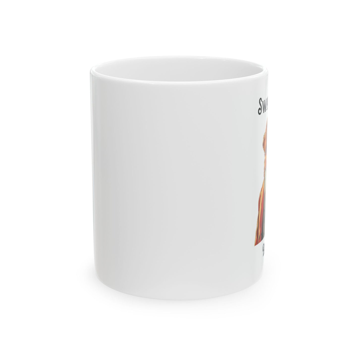 Swanky Mutt Boutique Ceramic Mug, 11oz