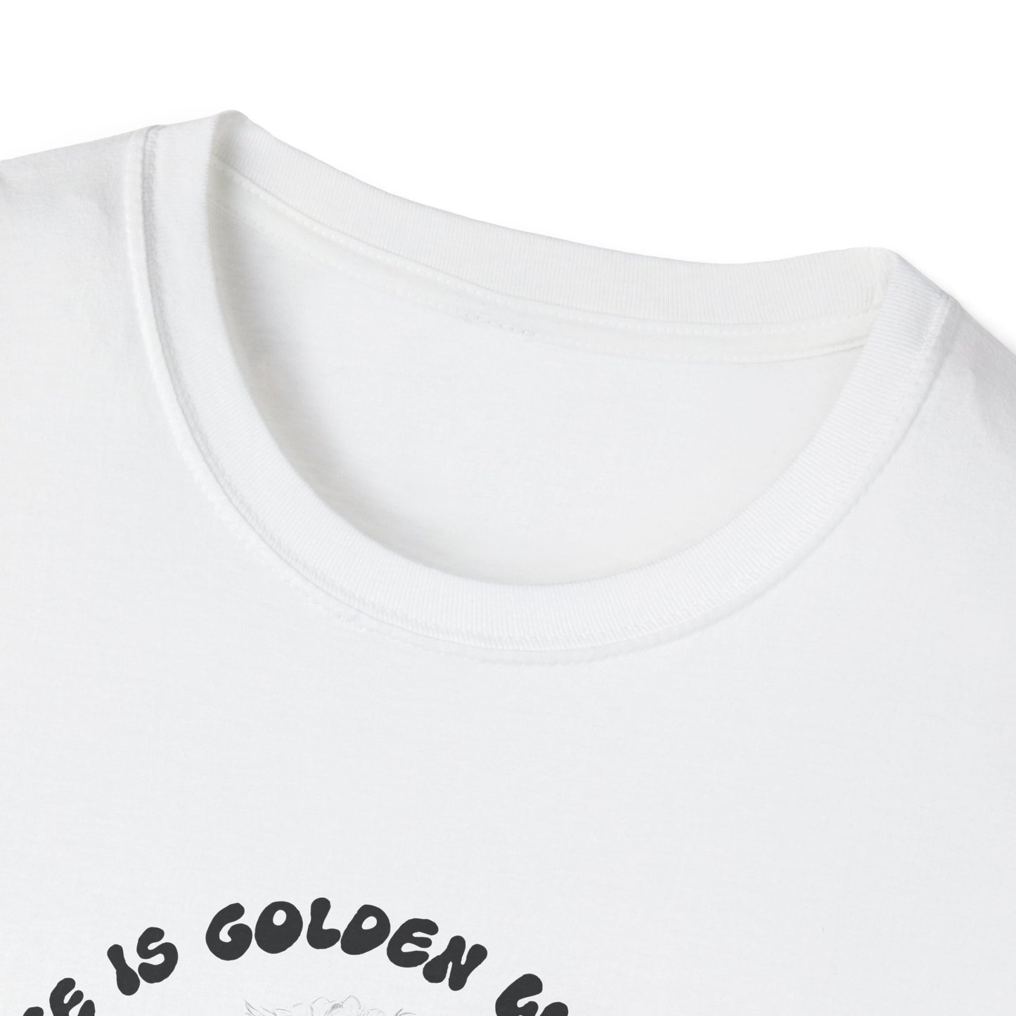 Dog Lover's Softstyle T-Shirt - Life is Golden with my Doodle