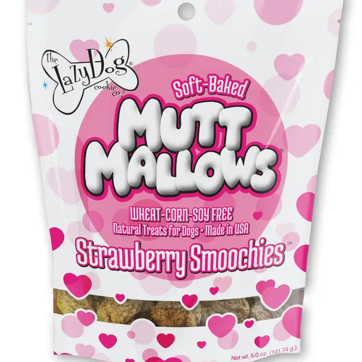 Mutt Mallows Strawberry Dog Treats