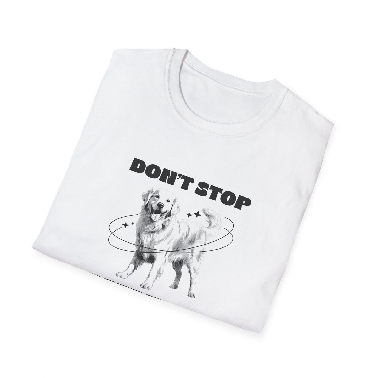 Dog Lover's Softstyle T-Shirt - Don't Stop Retrievin'