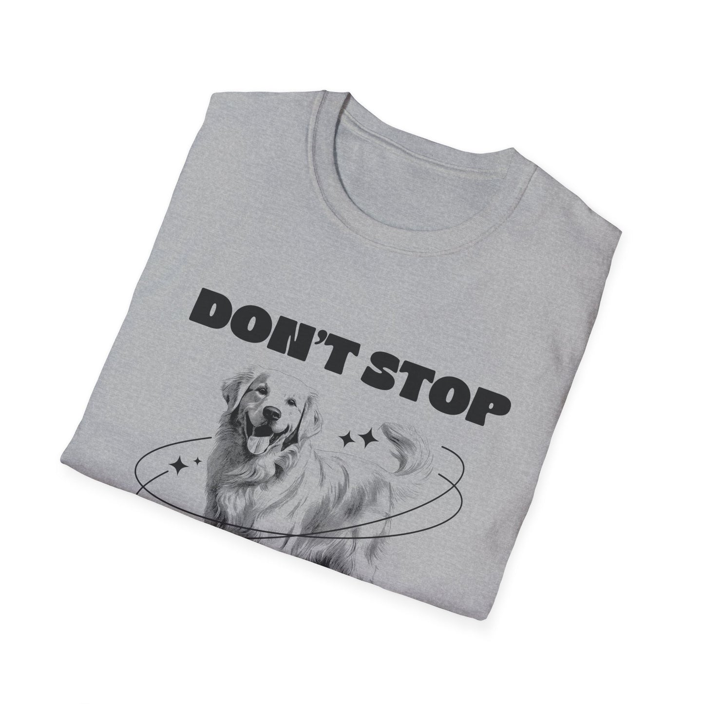 Dog Lover's Softstyle T-Shirt - Don't Stop Retrievin'