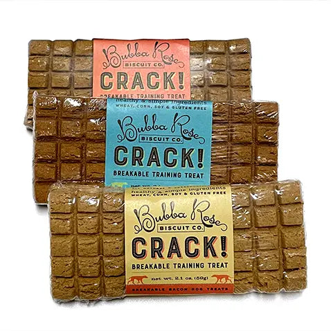 Bubba Rose Biscuit Co - Crack! Breakable Training Treats for Dogs