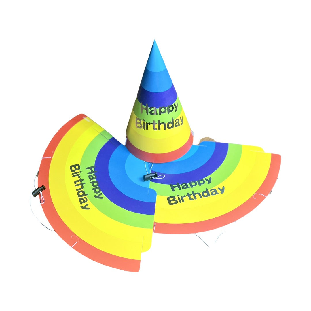 Three Birthday Hats