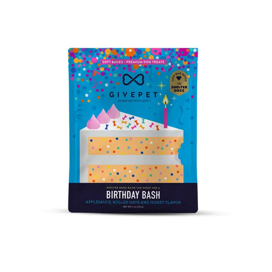 GivePet Birthday Bash Dog Treats 6 oz