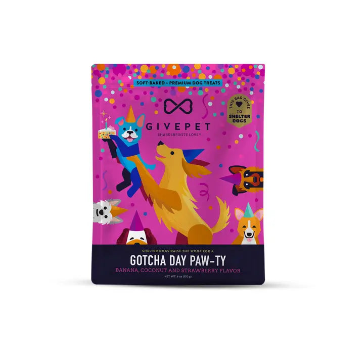 GivePet Gotcha Day Dog Treats 6 oz.