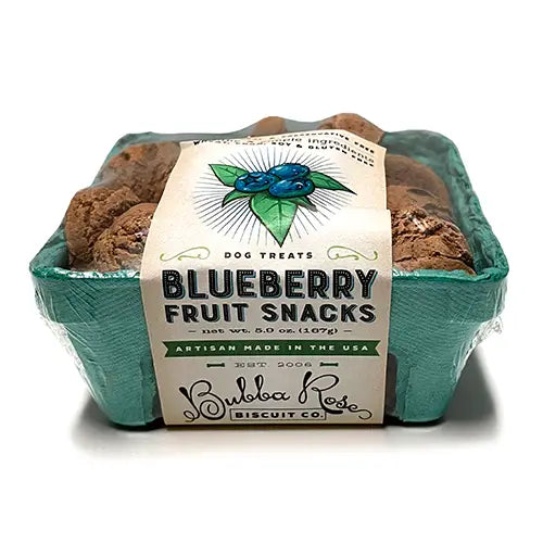 Blueberry Fruit Crate- Dog Treats by Bubba Rose Biscuit Co.