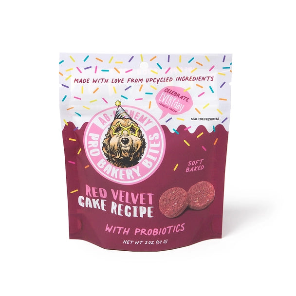 Red Velvet Cake Dog Treats