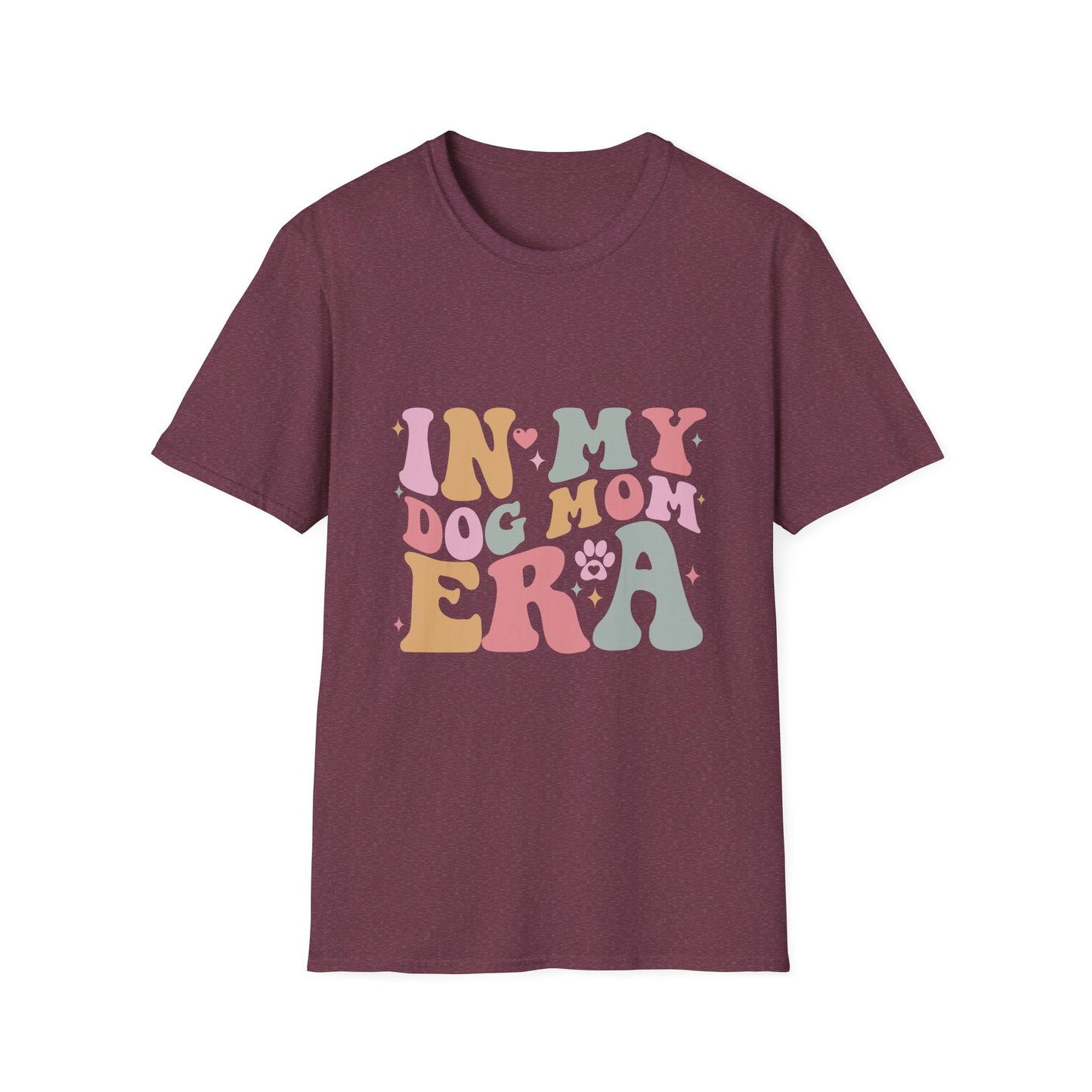 Dog Lover's Softstyle T-Shirt - In My Dog Mom Era