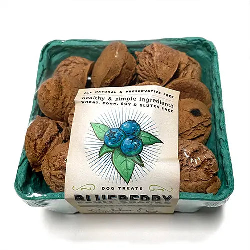 Blueberry Fruit Crate- Dog Treats by Bubba Rose Biscuit Co.