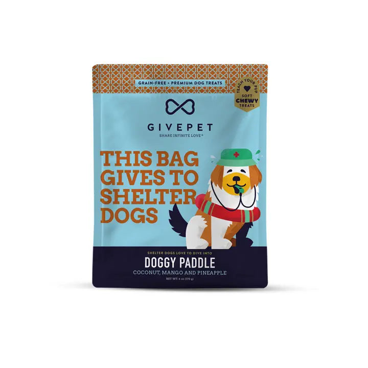 GivePet Doggy Paddle Treats 6 oz