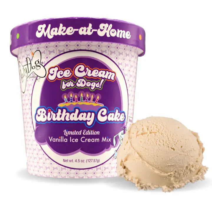 Lazy Dog Ice Cream Mix- Birthday Cake Vanilla